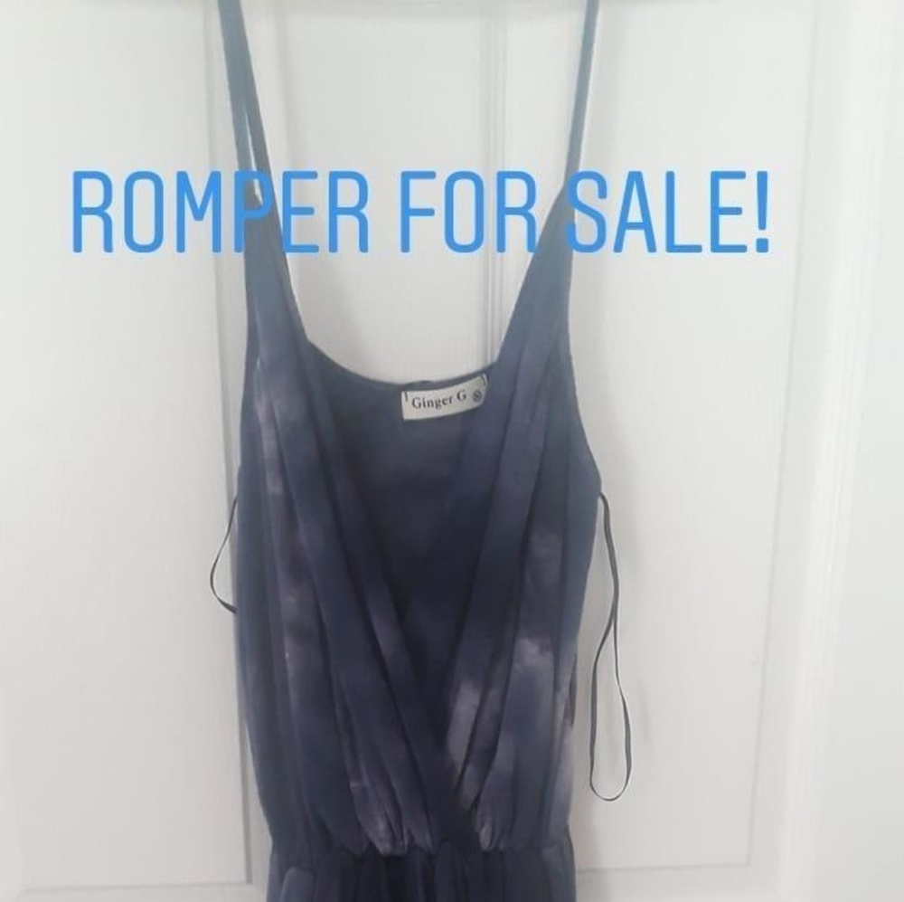 Tie dye romper